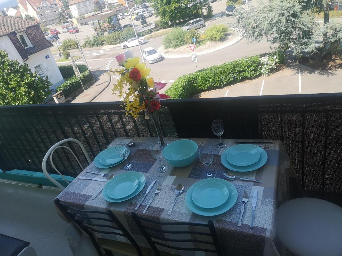Bel Appartement, Grand Balcon Et Parking Prive Sélestat Exterior foto
